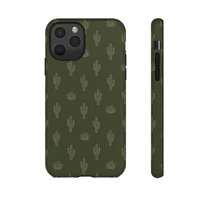 Green Cactus Tough Case