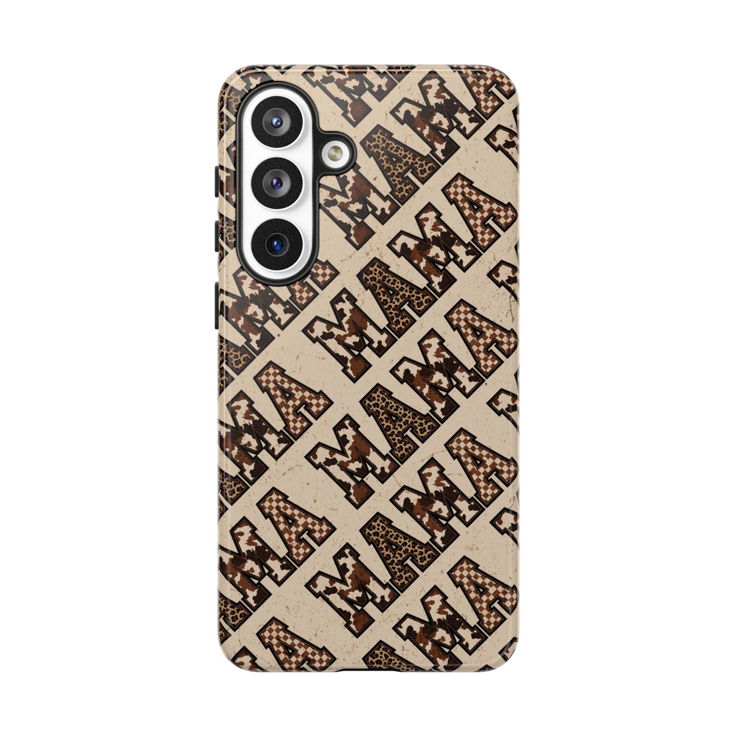 Grunge Cowhide Mama Tough Case