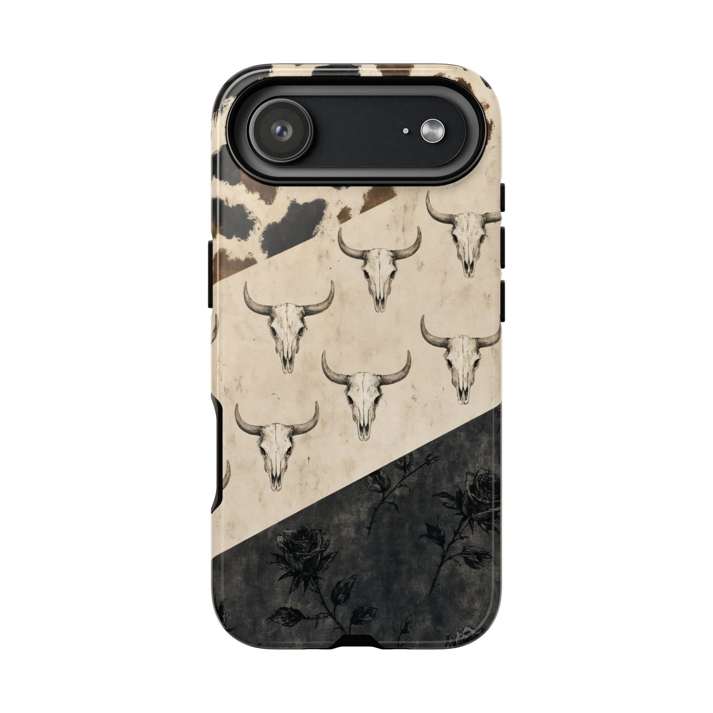 Bull Skull Rose Tough Case