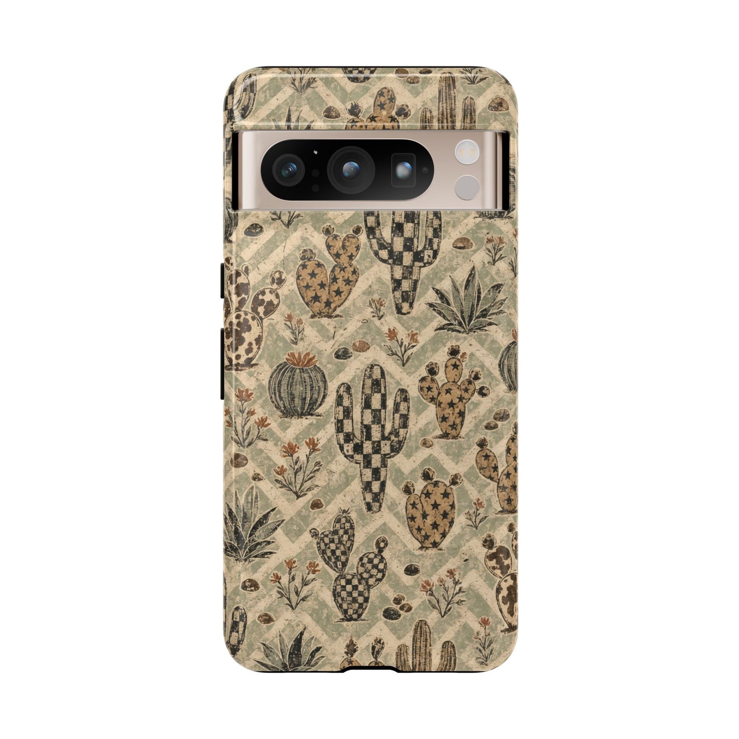 Checkered Cactus Tough Case