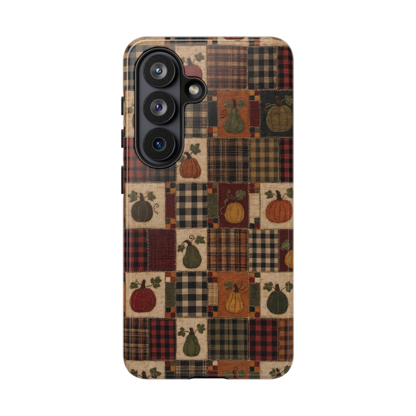 Plaid Pumpkin Tough Case