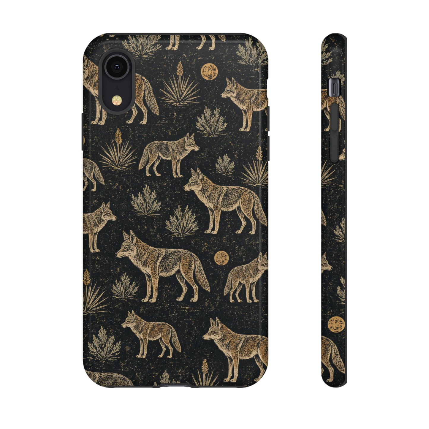 Moonlit Coyote Tough Case