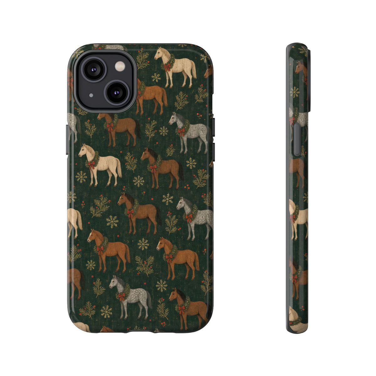 Wreath Horses Tough Case