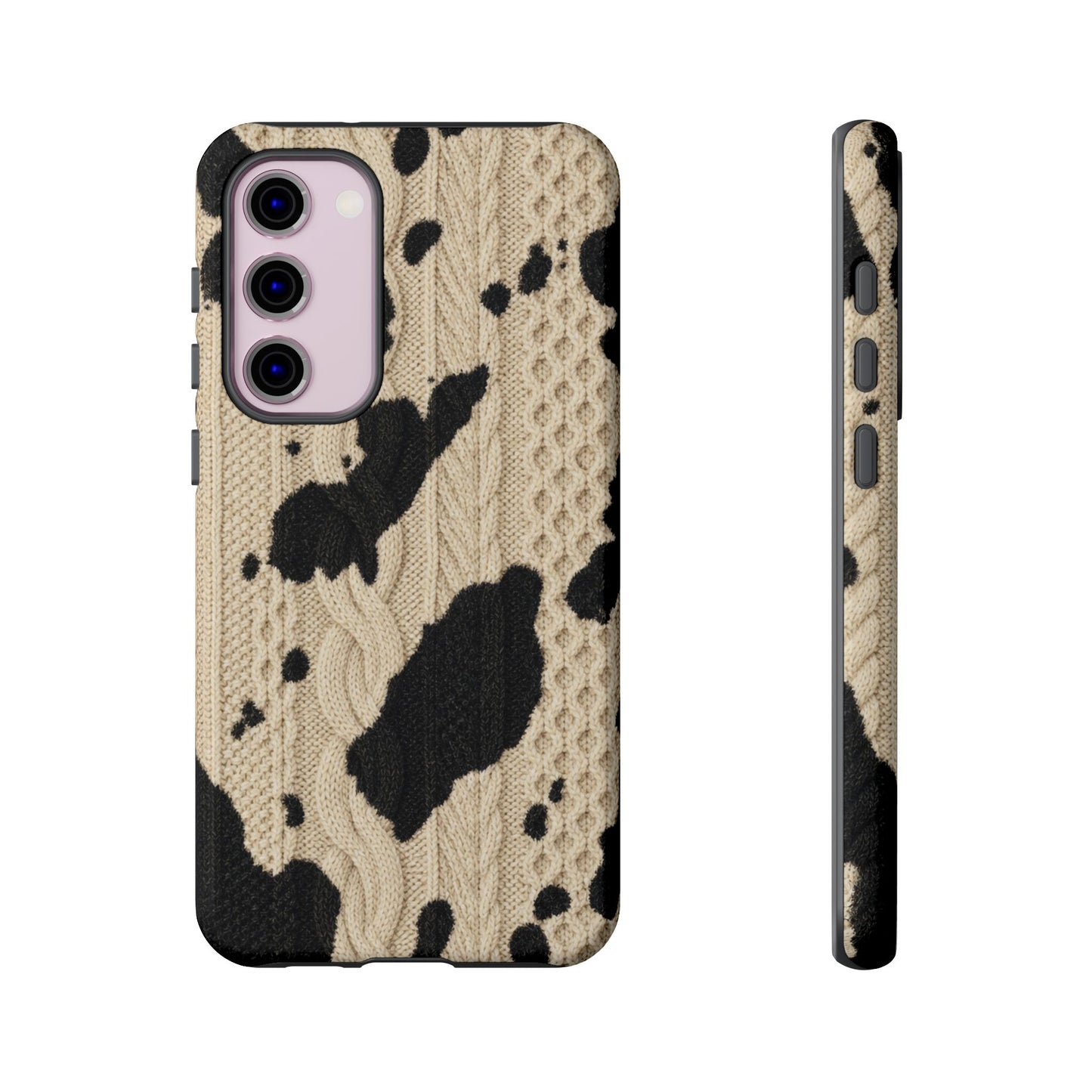 Cable Knit Cowhide Tough Case