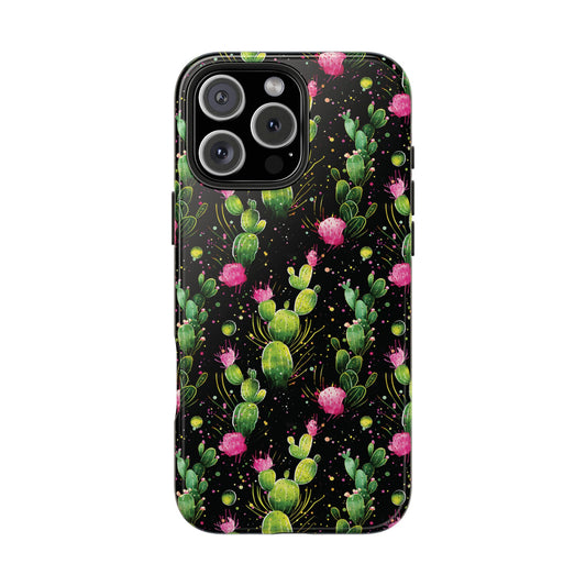 Neon Cactus Phone Case