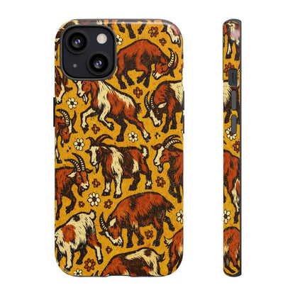 Retro Goats Tough Case