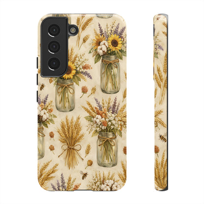 Wheat + Mason Jars Tough Case