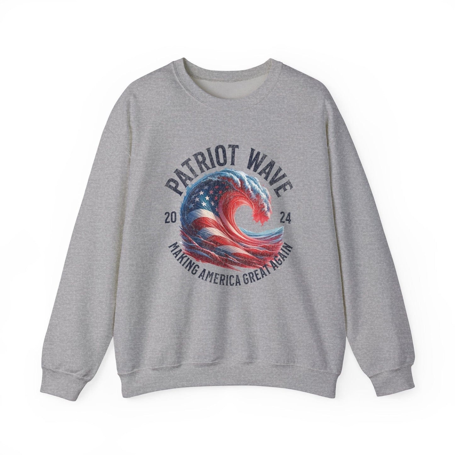 Patriot Wave Trump 2024 Sweatshirt