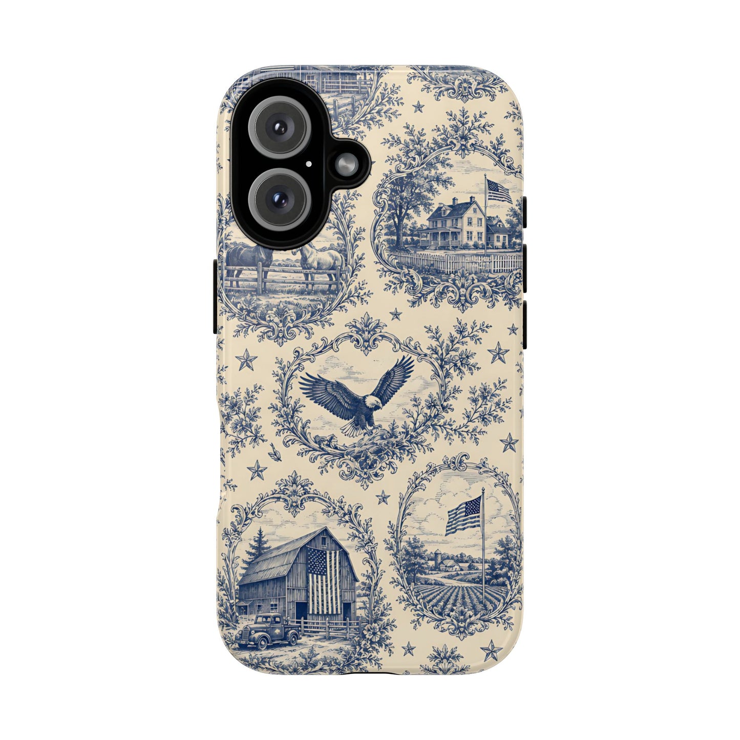 USA Toile Tough Case