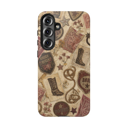 Cowgirl Collage Tough Case