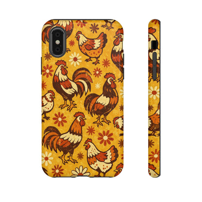 Retro Chickens Tough Case