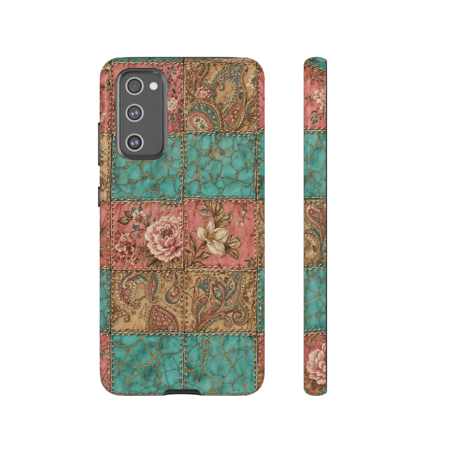 Turquoise Paisley Tough Case
