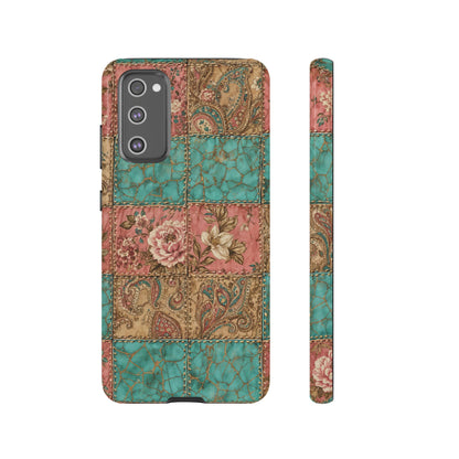 Turquoise Paisley Tough Case