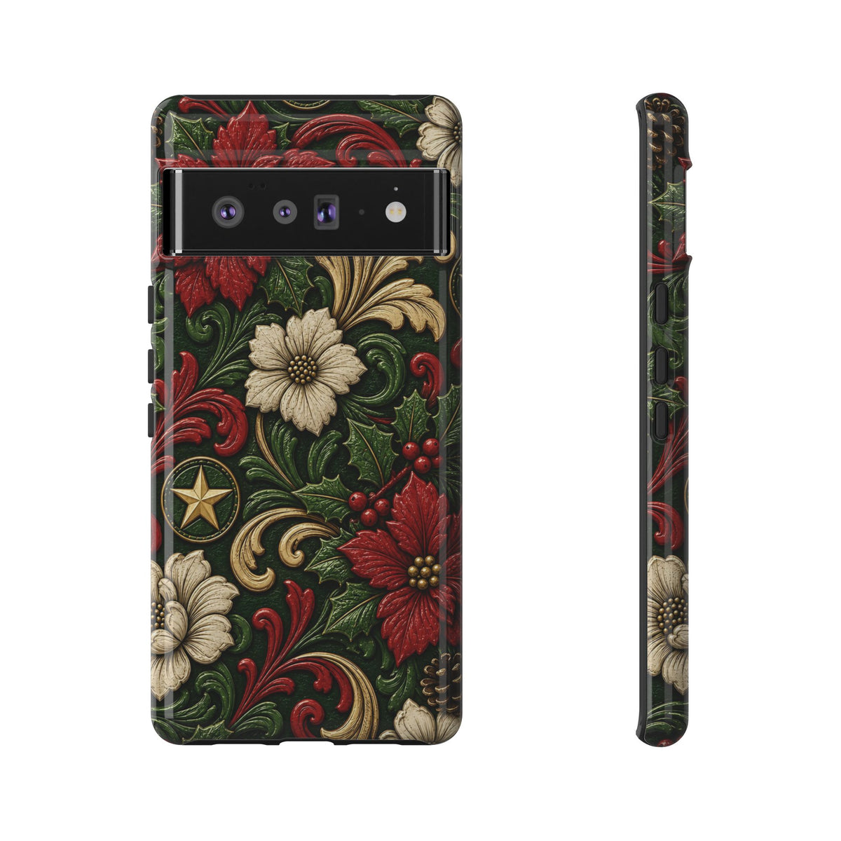 Tooled Christmas Stars Tough Case