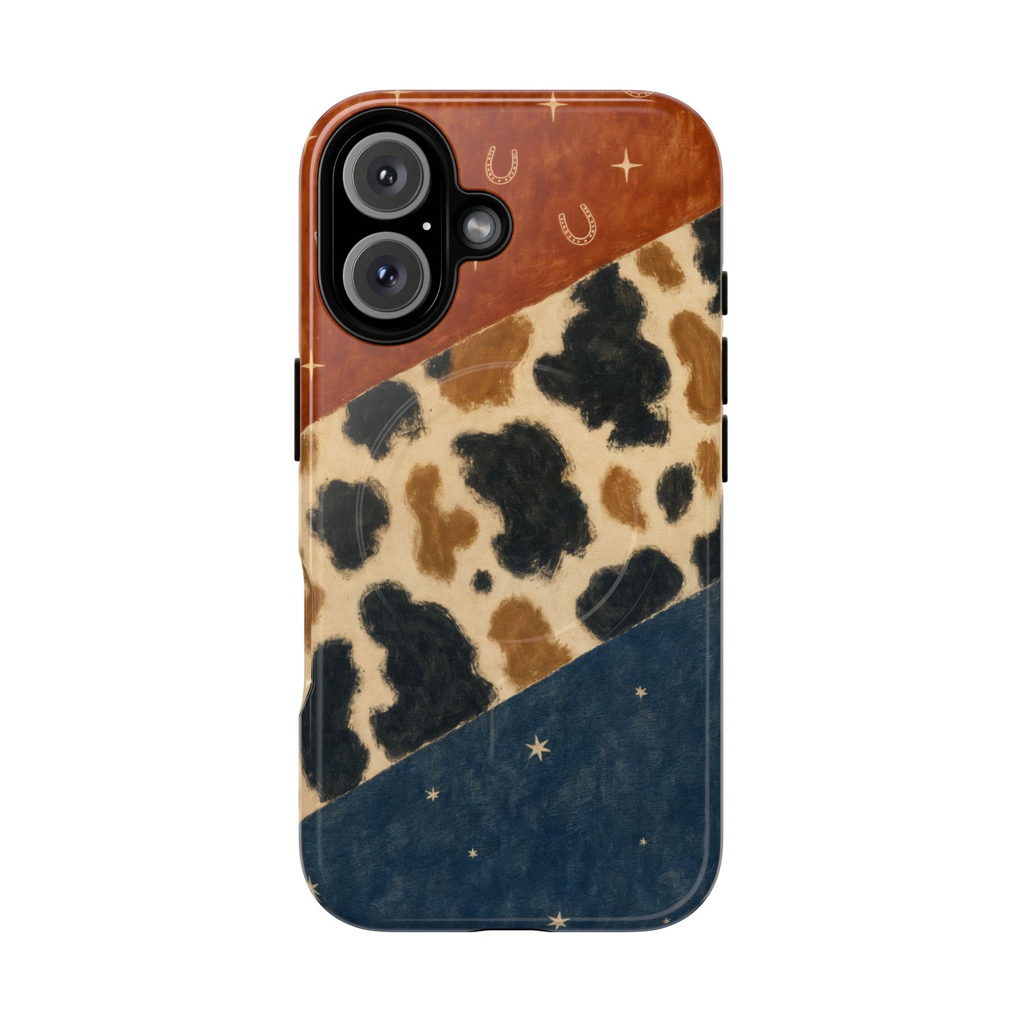 Horseshoe Terracotta Swaths Magnetic Case