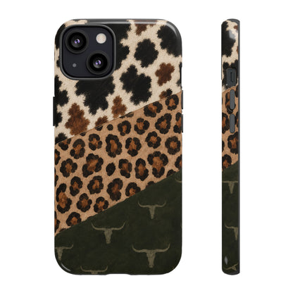Leopard Longhorn Tough Case