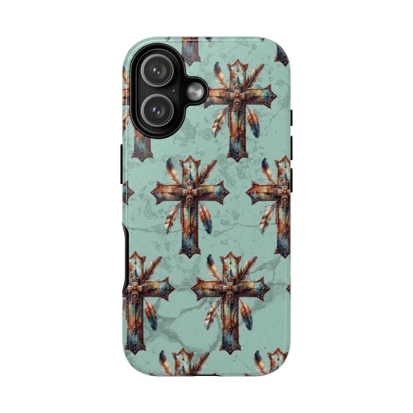 Crosses And Feathers Tough Case