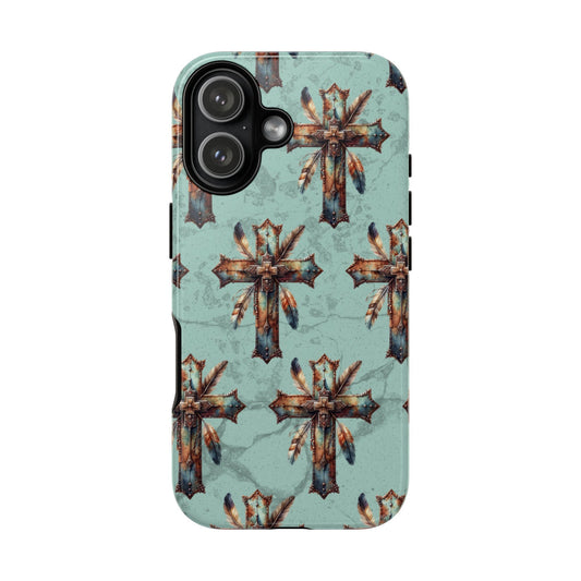 Crosses And Feathers Tough Case