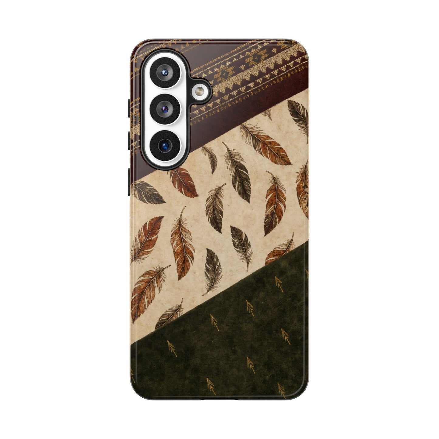 Feather Aztec Swaths Tough Case