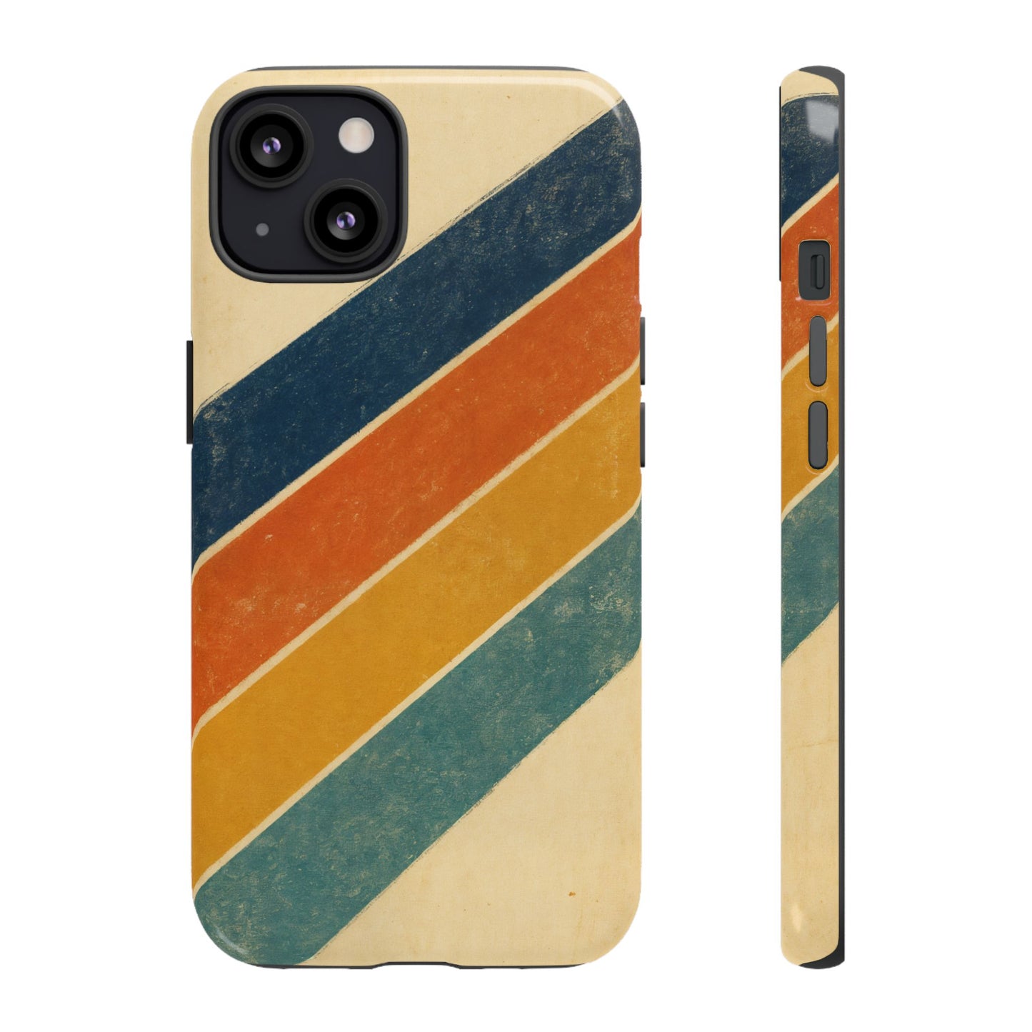 Retro Sunset Stripes Tough Case