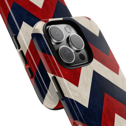 Patriotic Chevron Tough Case