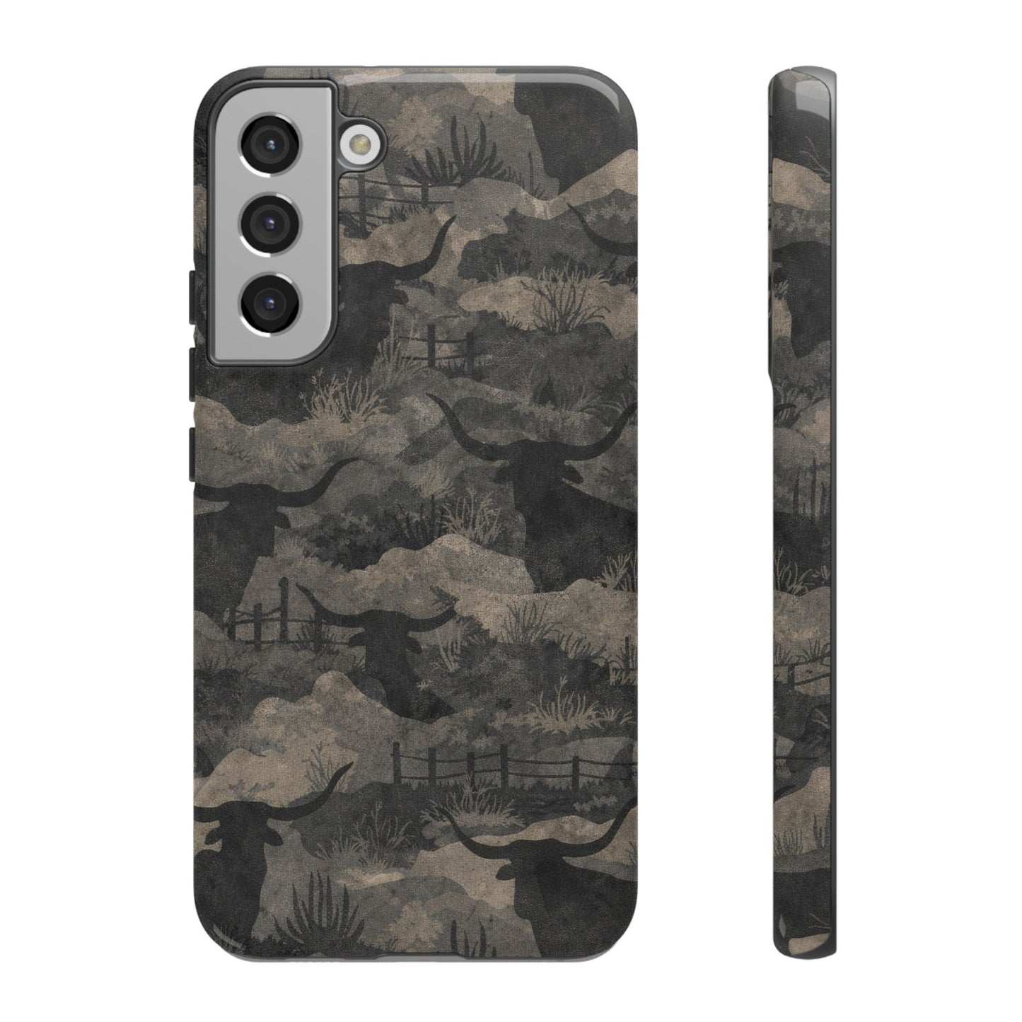 Camo Longhorns Tough Case