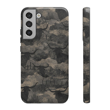 Camo Longhorns Tough Case