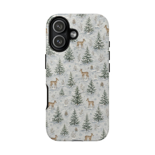 Winter Woodland Deer Tough Case