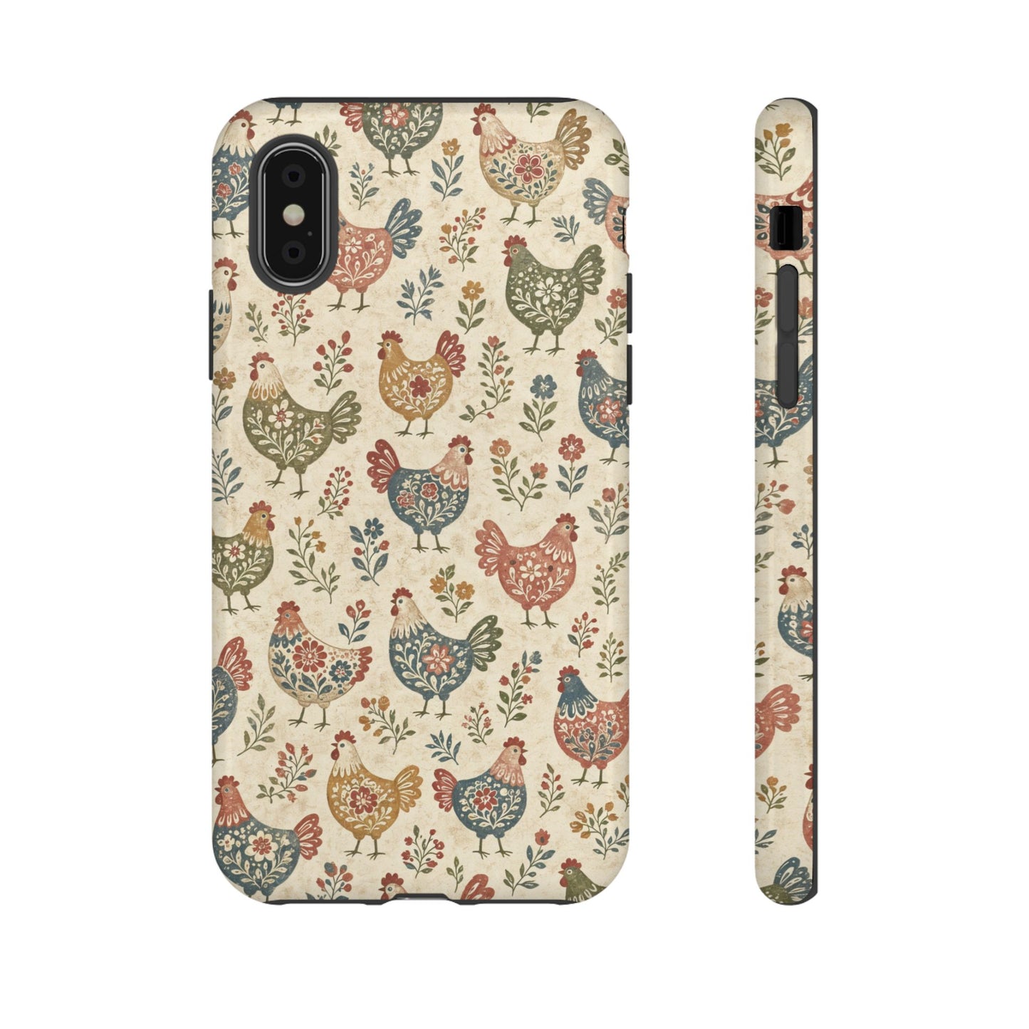 Calico Hens Tough Case