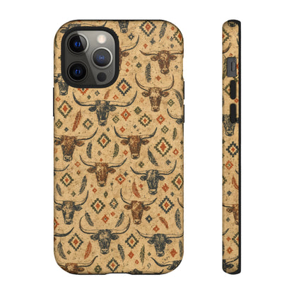 Longhorn Aztec Tough Case