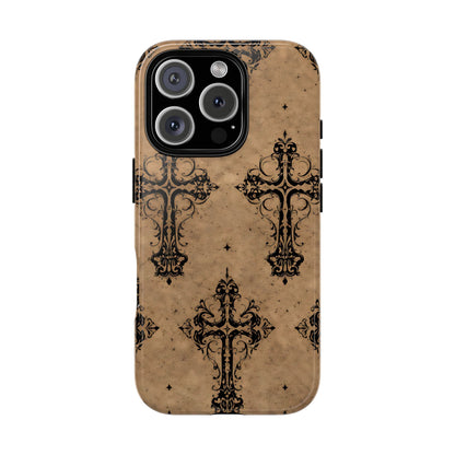 Western Gothic Crosses Tough Case