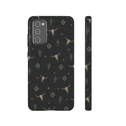 Midnight Longhorn Tough Case