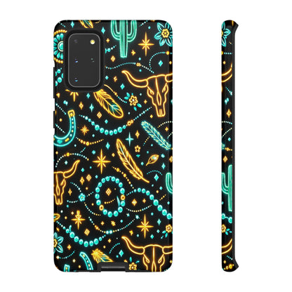 Neon Turquoise Tough Case