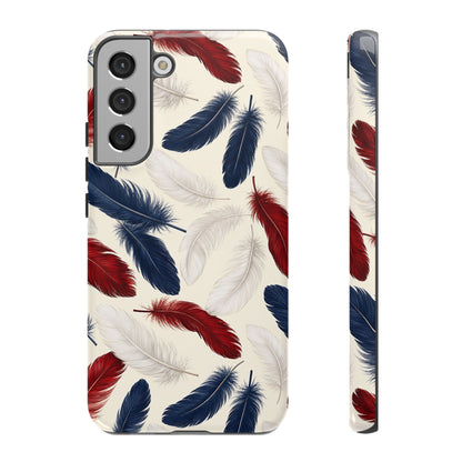 Patriotic Feathers Tough Case