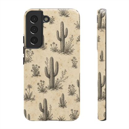 Cactus Sketch Tough Case