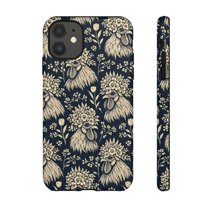 Floral Rooster Tough Case