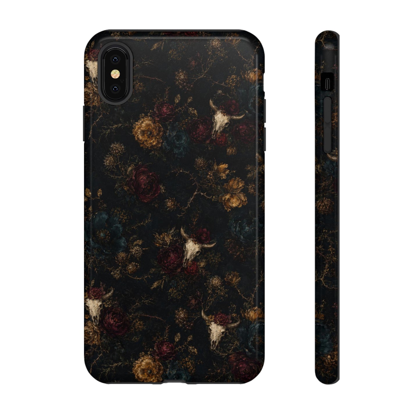 Bull Skull Bloom Tough Case