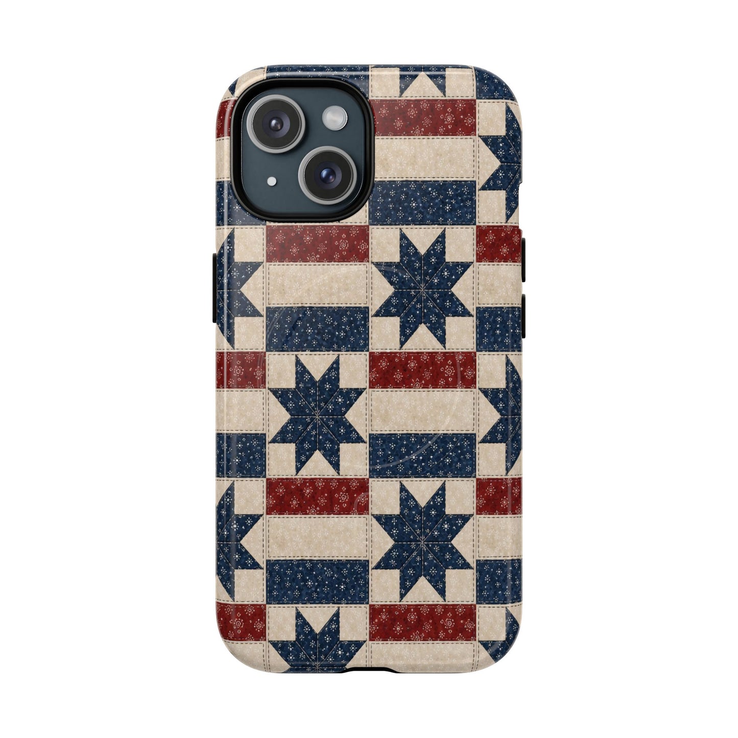 Patriotic Patches Magnetic Case