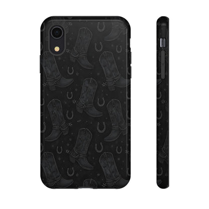 Western Noir Boots Tough Case