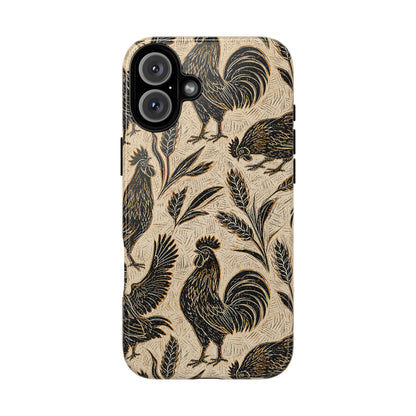 Carved Rooster Tough Case