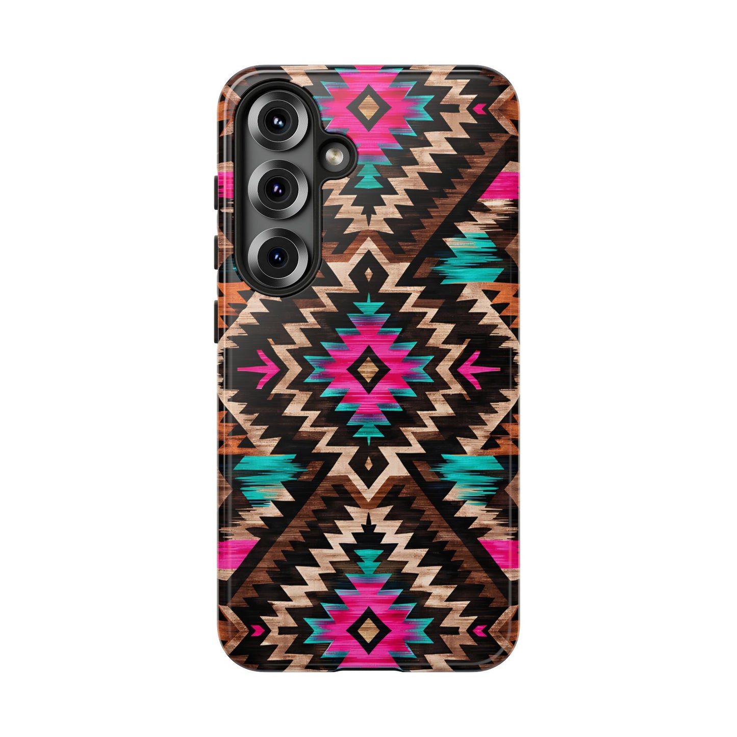 Neon Aztec Rug Tough Case