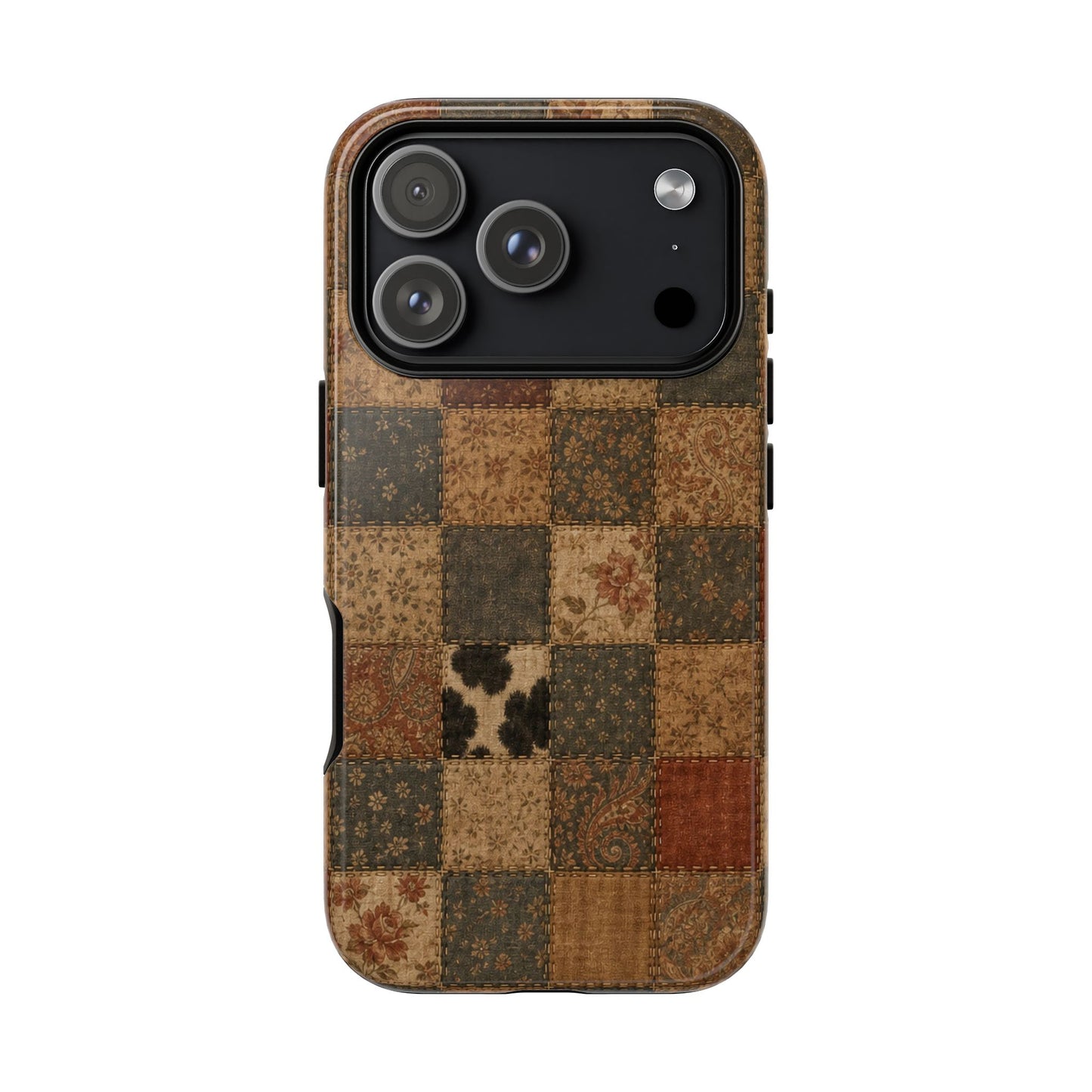 Rustic Patchwork Tough Case