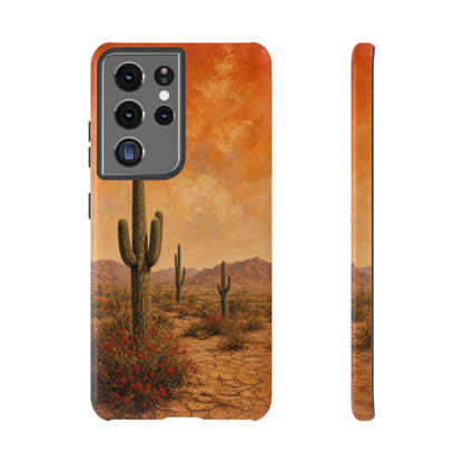 Sunset Cacti Tough Case