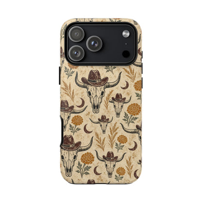 Marigold Skull Tough Case