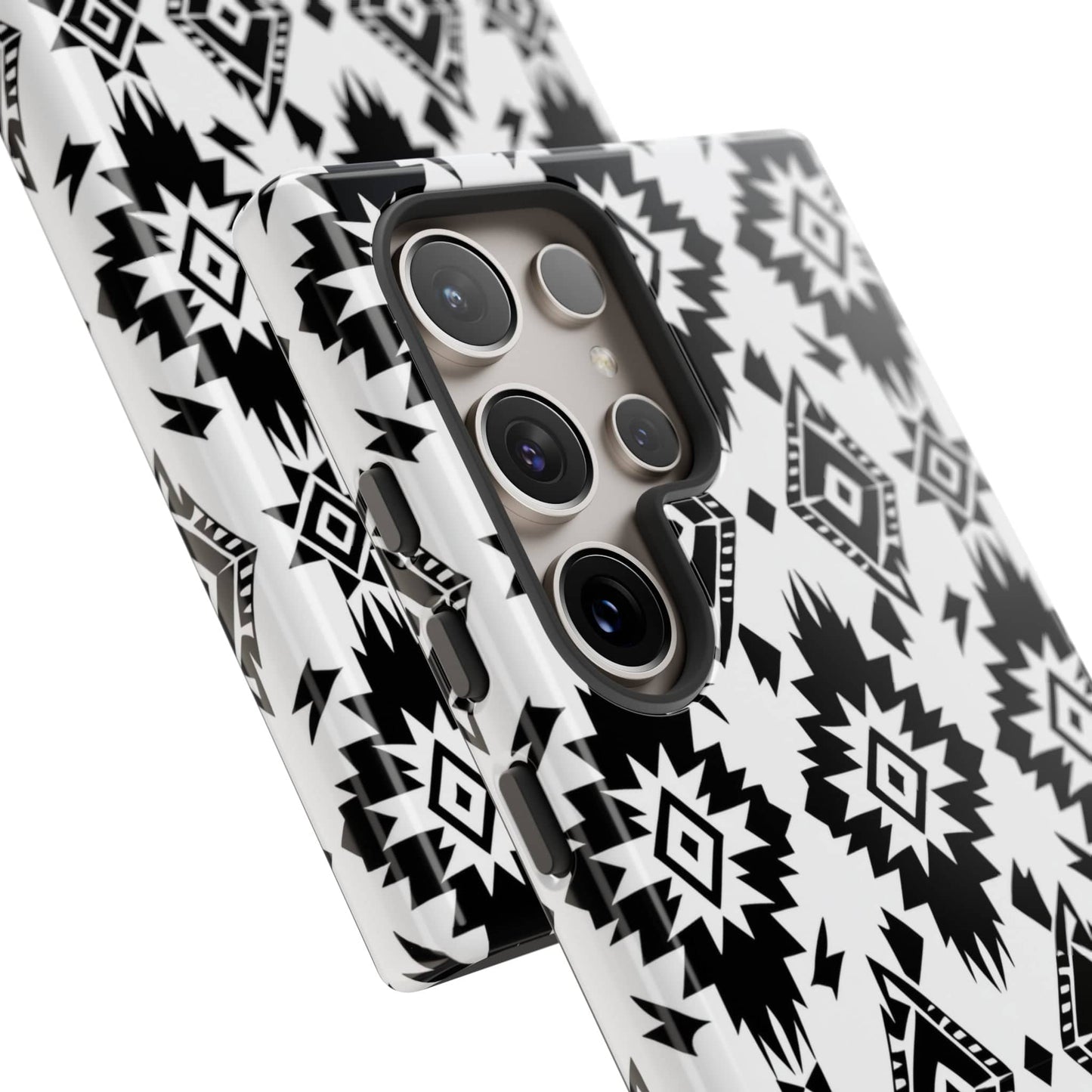 Black White Aztec Phone Case