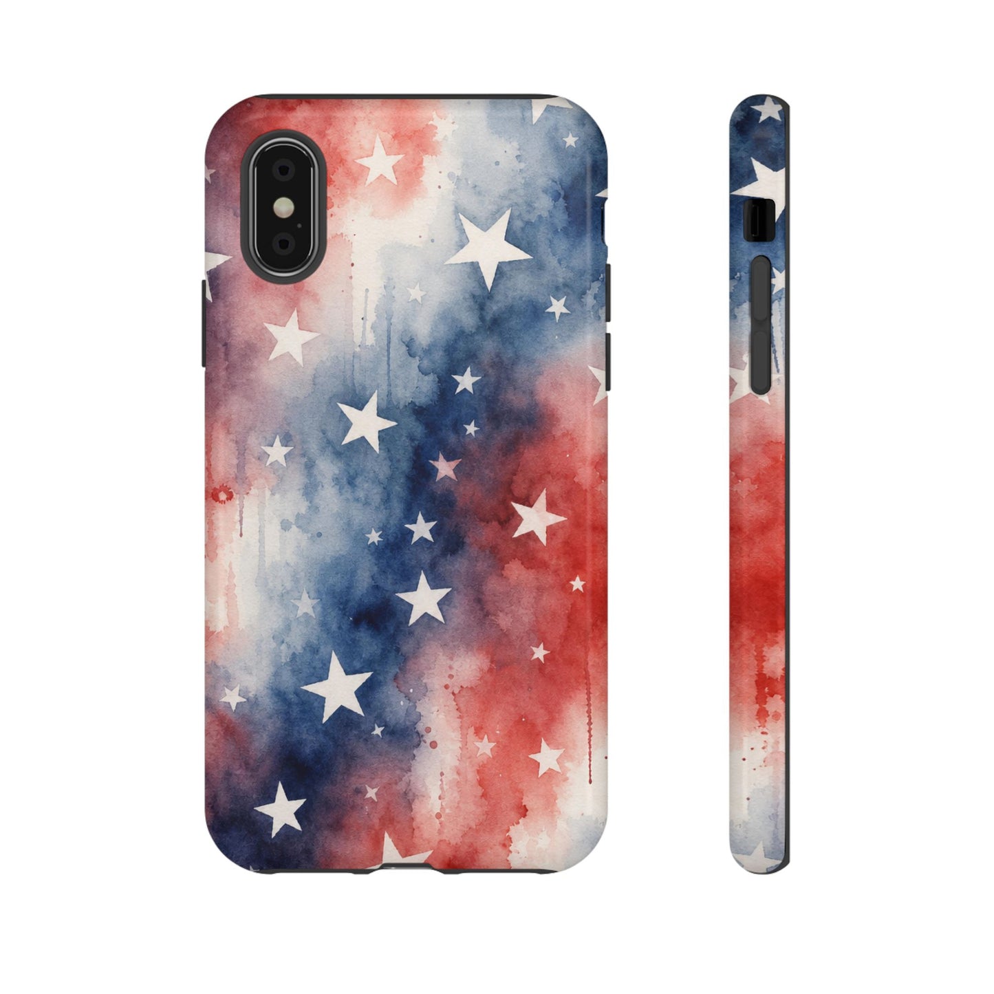 Patriotic Watercolor Tough Case