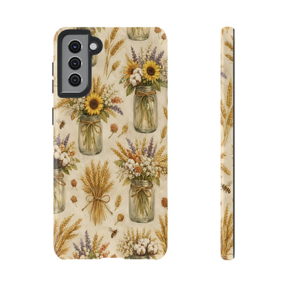 Wheat + Mason Jars Tough Case