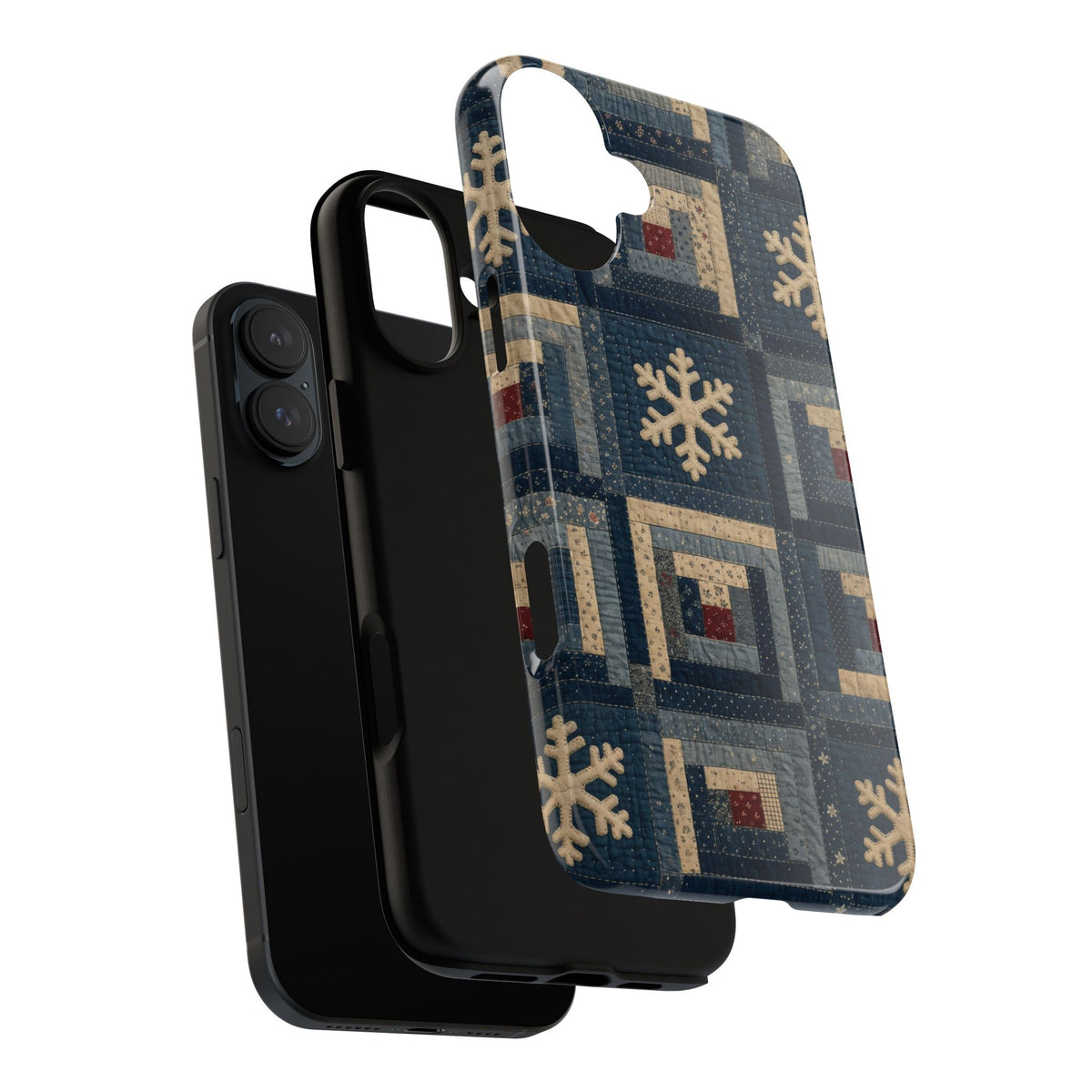 Snowflake Quilt Tough Case