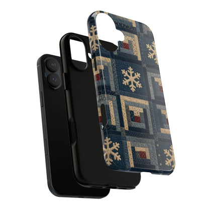 Snowflake Quilt Tough Case