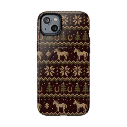 Horse Sweater Magnetic Case